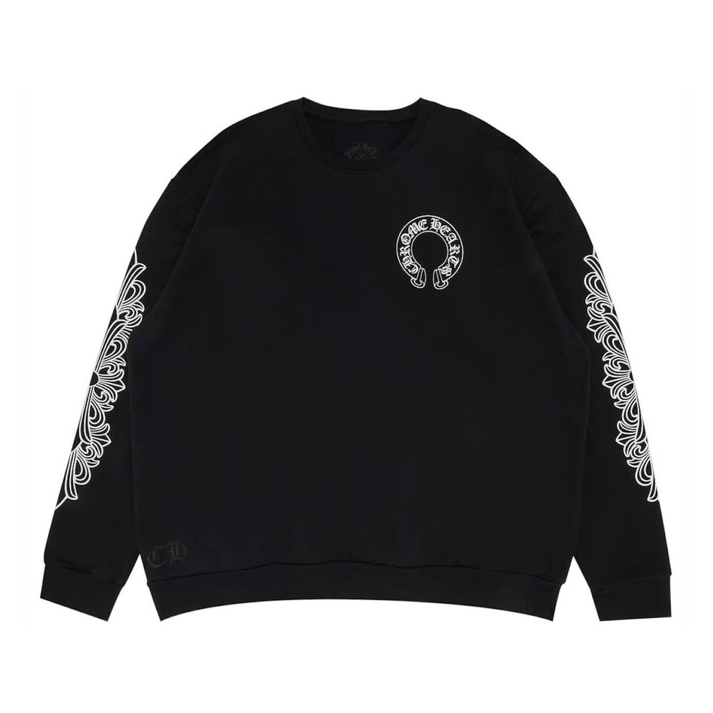 Chrome Hearts Horseshoe Crewneck Black