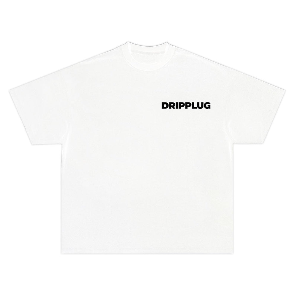 DRIPPLUG Logo Tee White