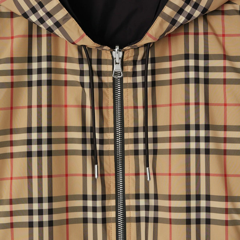 Burberry Reversible Vintage Check Jacket Black
