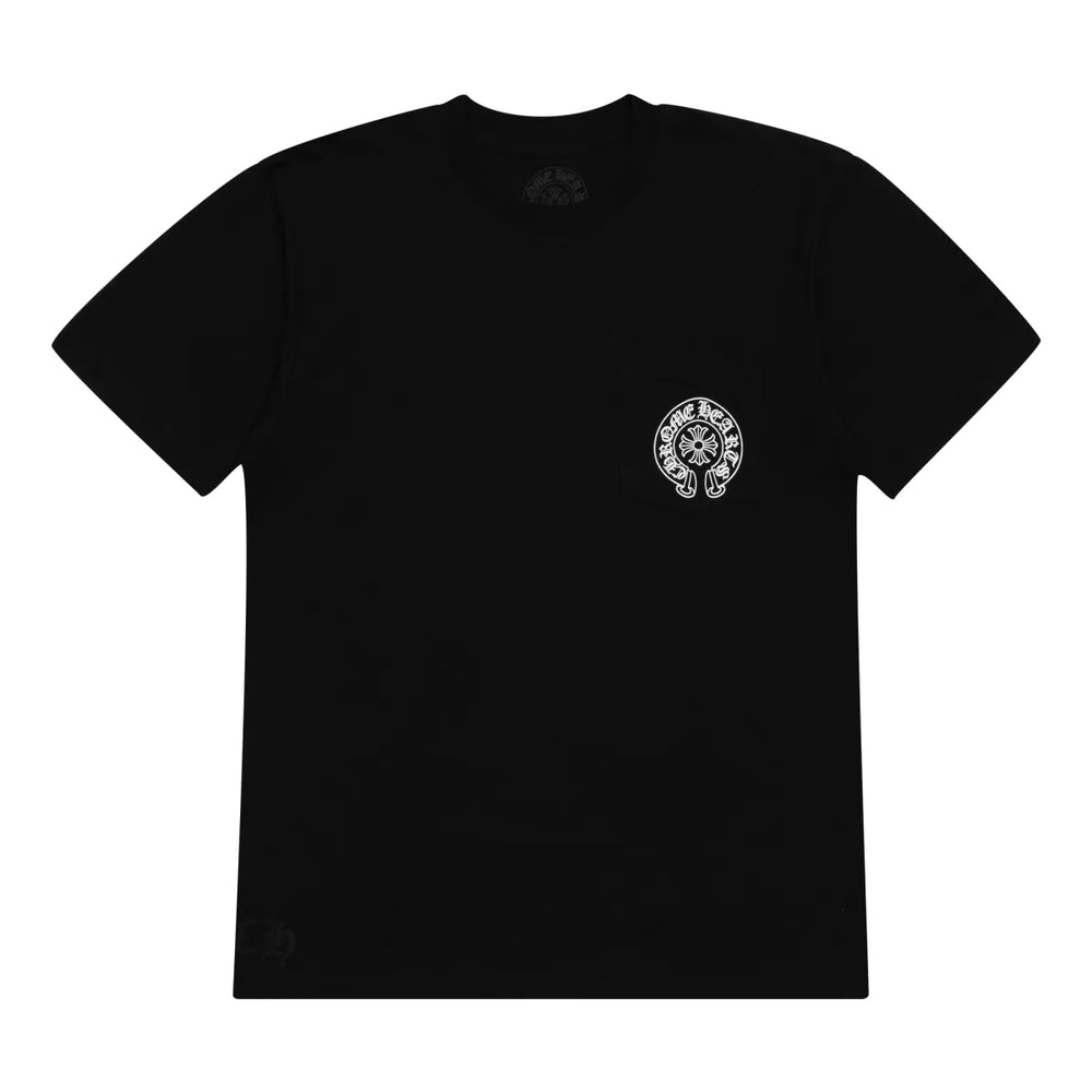Chrome Hearts Las Vegas Horseshoe S/S Pocket T-Shirt Black