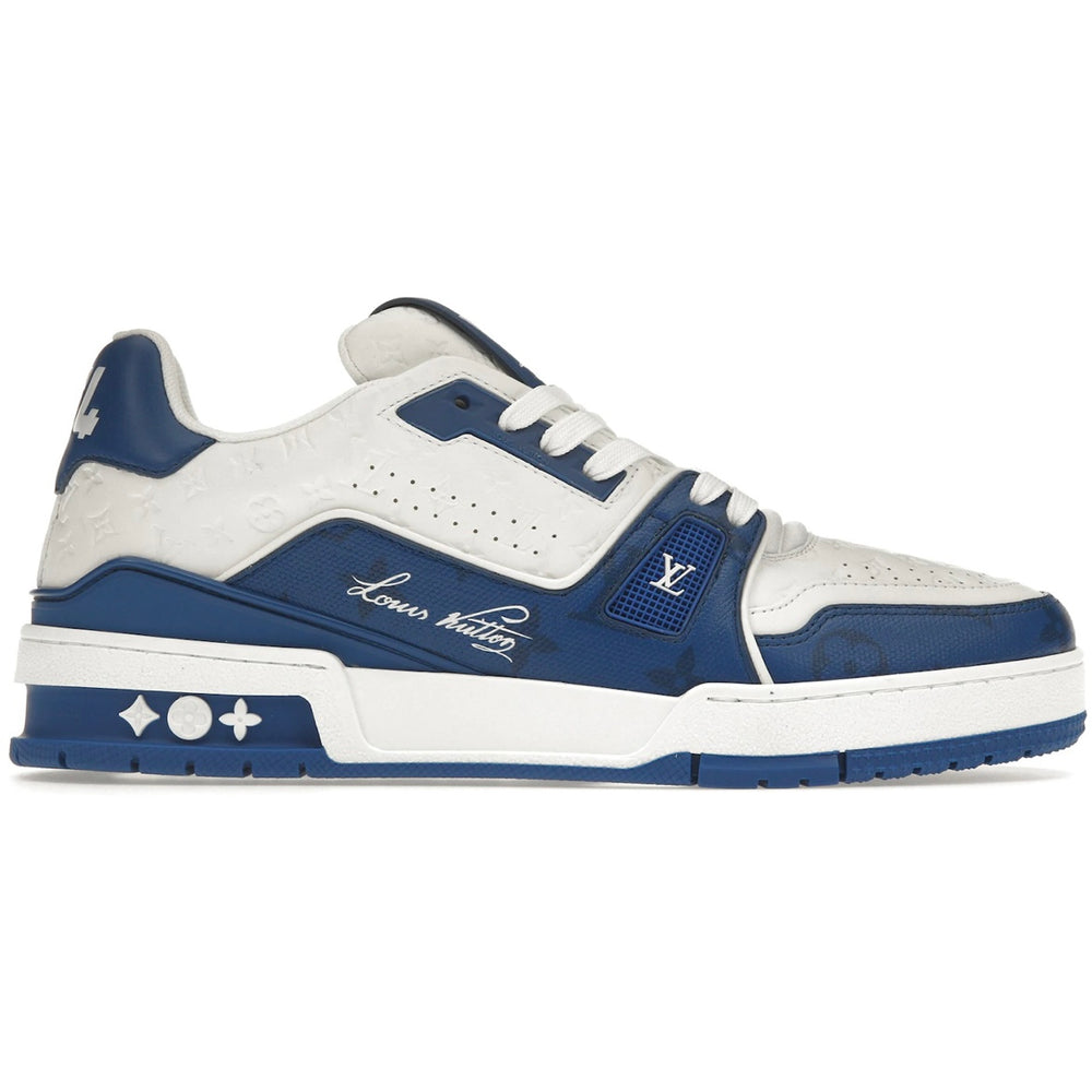 Louis Vuitton Lv Trainer #54 Signature Blue