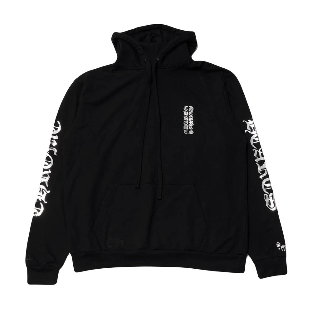 Chrome Hearts Foil Print Hoodie Black