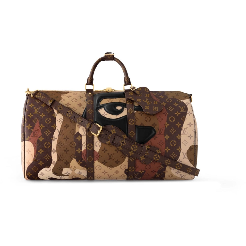 Louis Vuitton Keepall 55 Bandouliere 55 Brown (Kid Super Collection FW23)