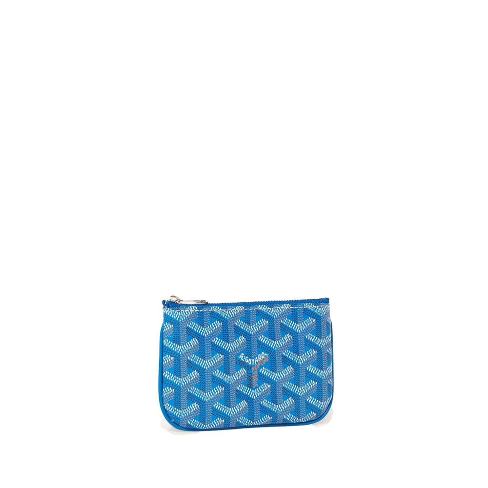 Goyard Sénat Nano Key Pouch Sky Blue