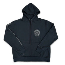 Load image into Gallery viewer, Chrome Hearts Silver Glitter Hoodie Black
