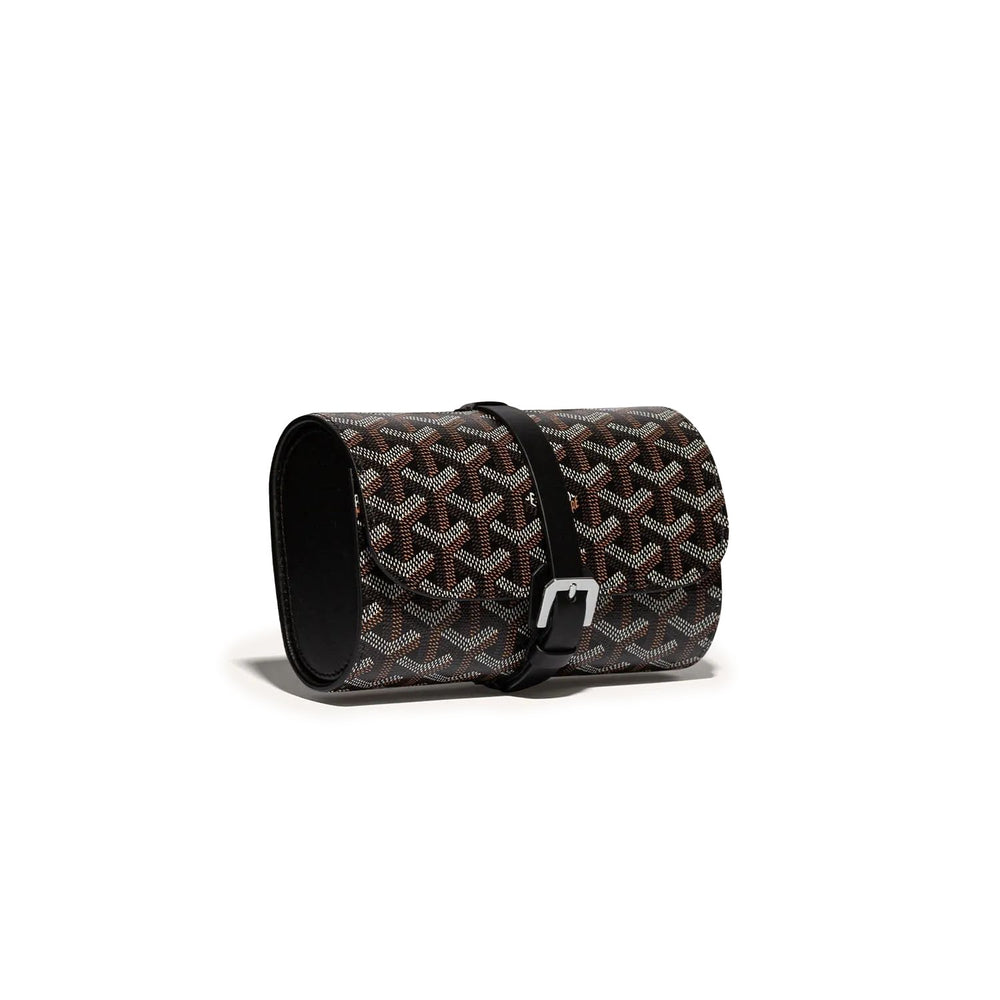 Goyard Double Travel Watch Case Black