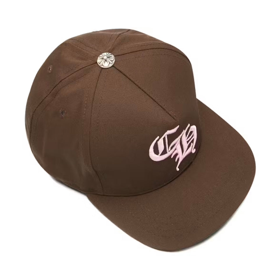 Chapeau de baseball Chrome Hearts CH
Marron/rose