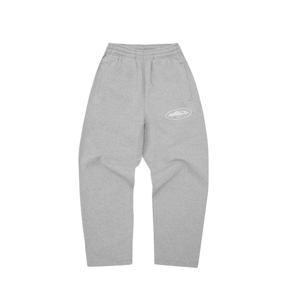Corteiz Island Puff Print Pants Grey