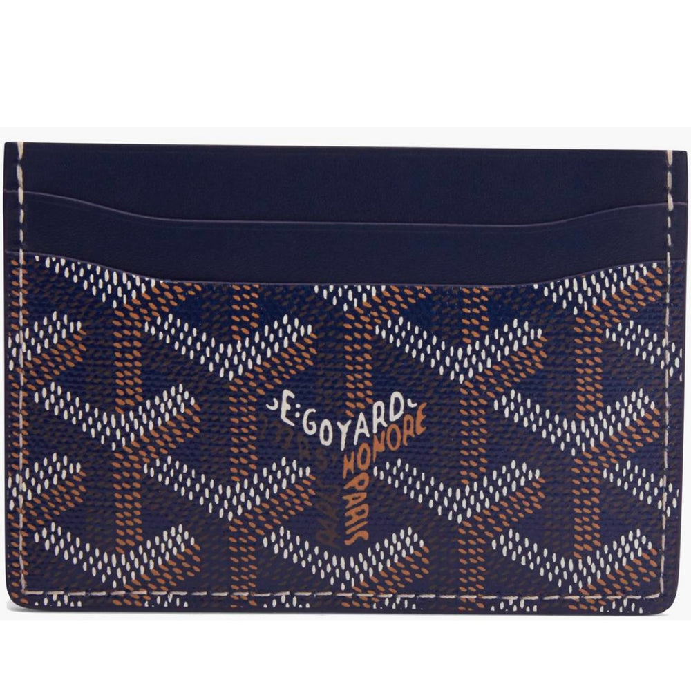 Goyard Cardholder Navy Blue