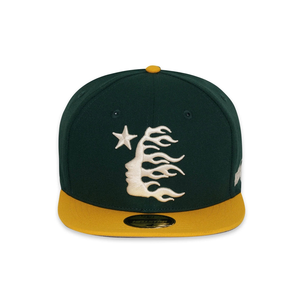 Hellstar Baseball Fitted Hat Green