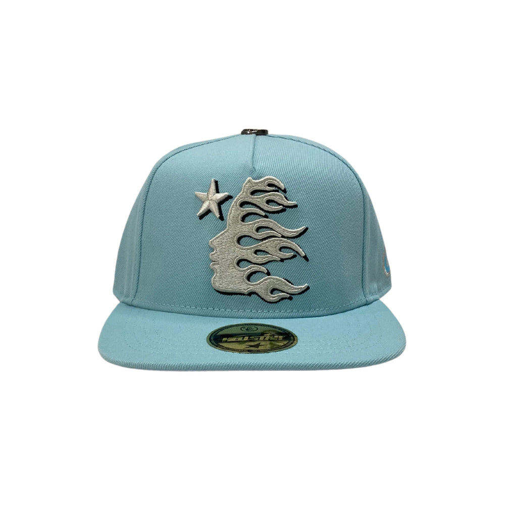 Hellstar OG Logo Fitted 59Fifty Hat Baby Blue
