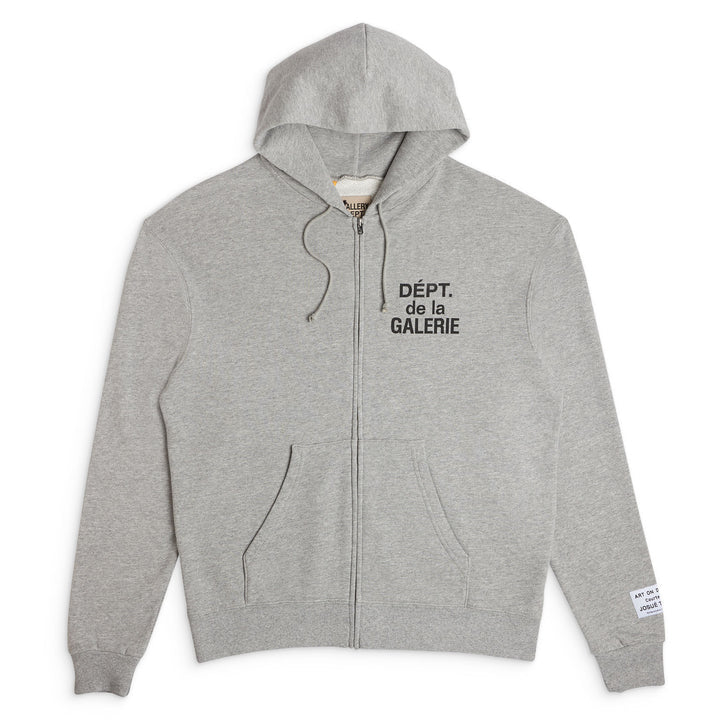 Gallery Dept. French Zip Hoodie Grey