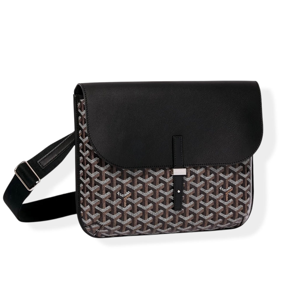 Goyard Coursier Messenger Bag Black
