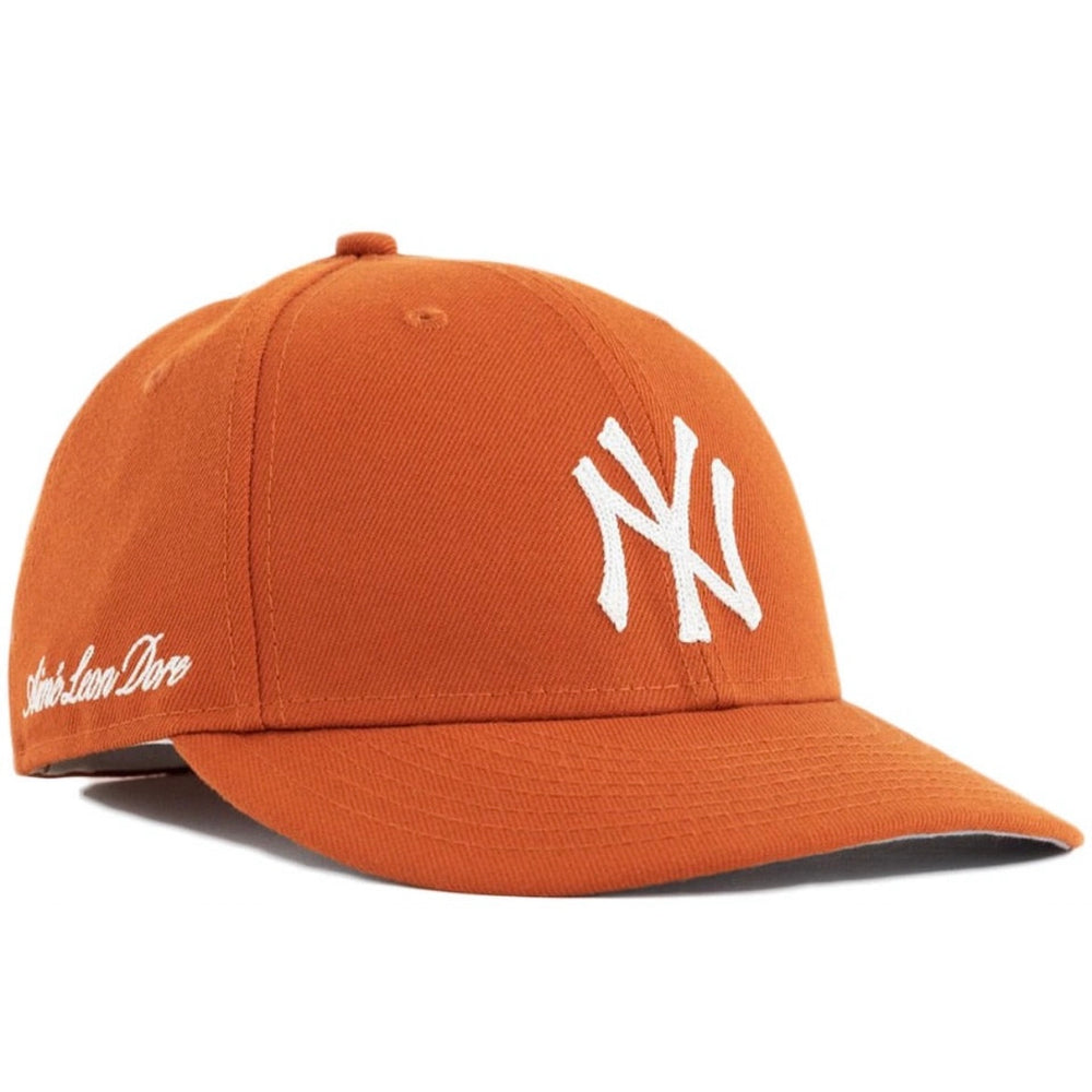 Aime Leon Dore x New Era Chain Stitch Yankees Hat Orange
