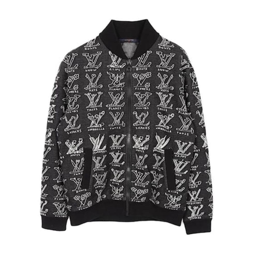 Louis Vuitton 2010s Cartoon Jacquard Jacke