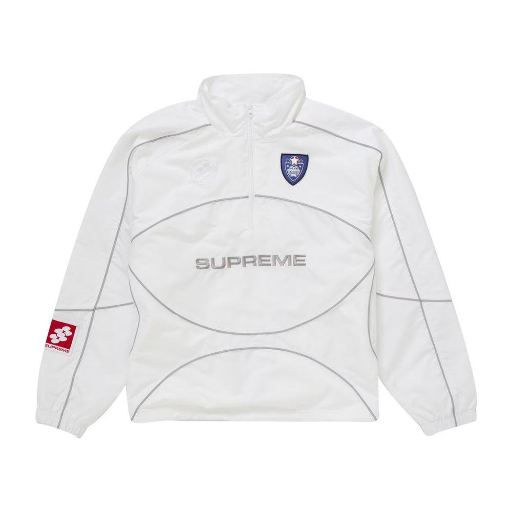 Supreme Reflective Piping Pullover White