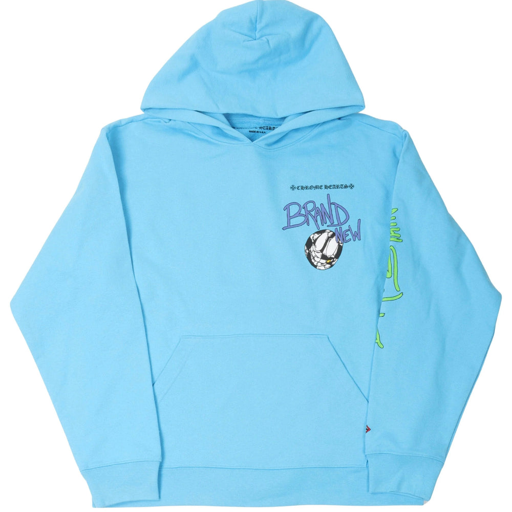 Chrome Hearts Matty Boy Brain Hoodie Blue