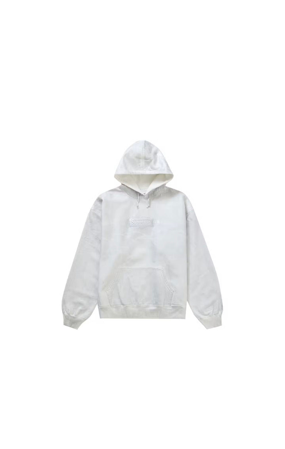 Supreme x Maison Margiela Box Logo Hoodie White