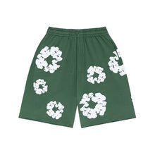 Load image into Gallery viewer, Denim Tears The Cotton Wreath Shorts Green

