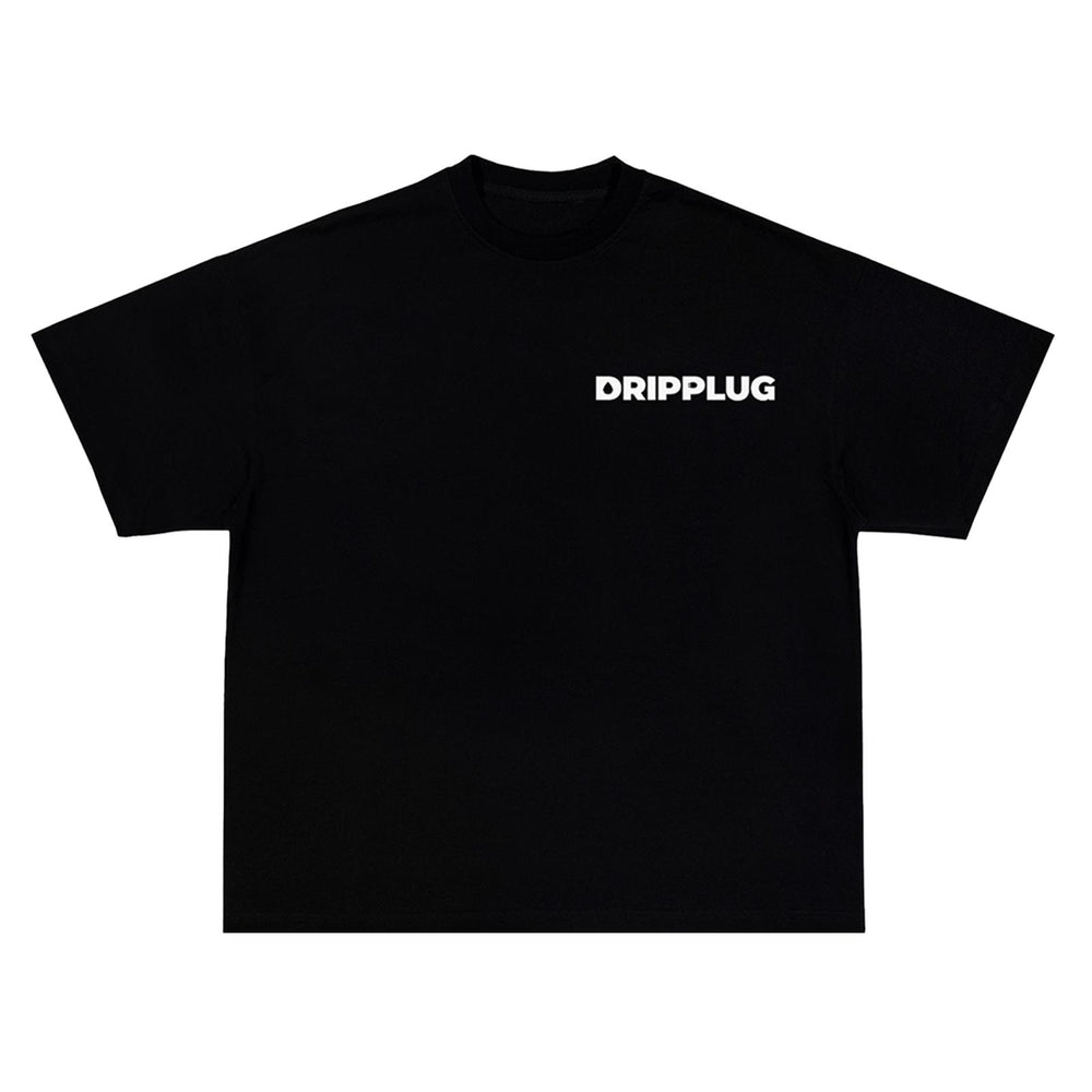 DRIPPLUG Logo Tee Black