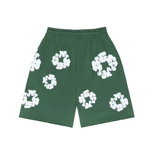 Denim Tears The Cotton Wreath Shorts Green