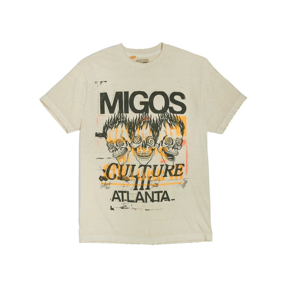 Migos x Gallery Dept. For Culture III Three Skulls Tee