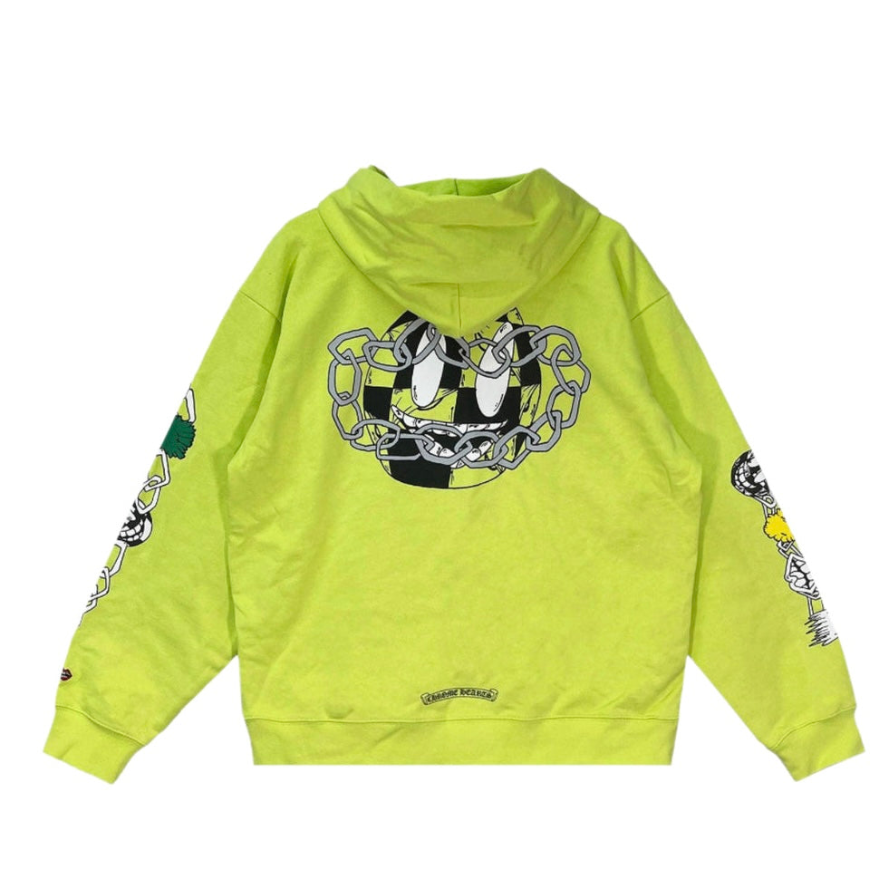 Chrome Hearts Matty Boy Thermal Zip Up Hoodie