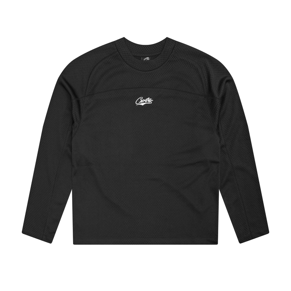 Corteiz Woosh Mesh LS Jersey Black