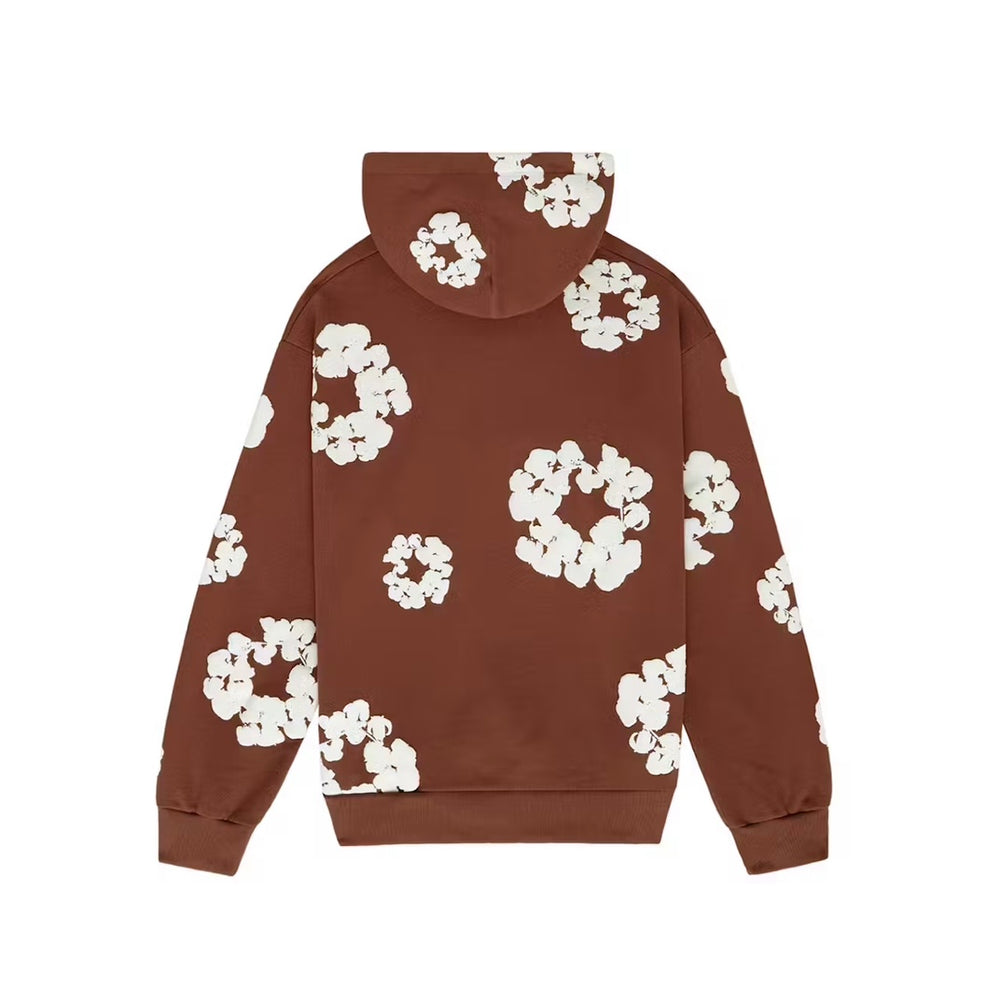 Denim Tears The Cotton Wreath Hoodie Brown