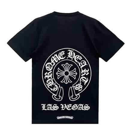 Chrome Hearts Las Vegas Horseshoe S/S Pocket T-Shirt Black