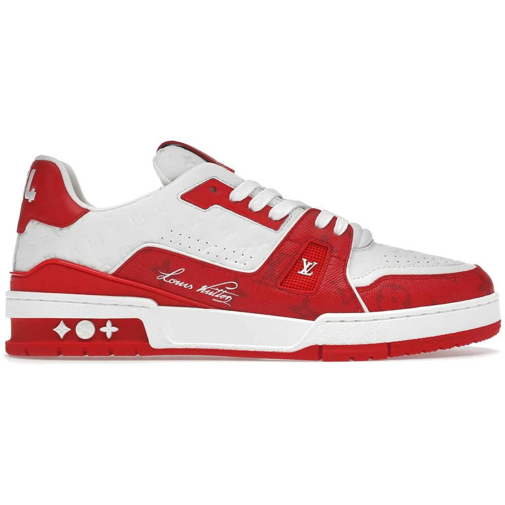 Louis Vuitton LV Trainer #54 Signature Red
