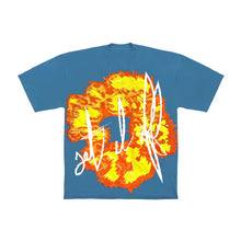 Lade das Bild in den Galerie-Viewer, Denim Tears x Offset Set It Off #1 T-shirt Blue
