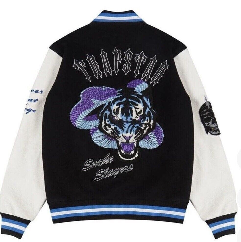 Trapstar Snake Slayers Varsity Jacket