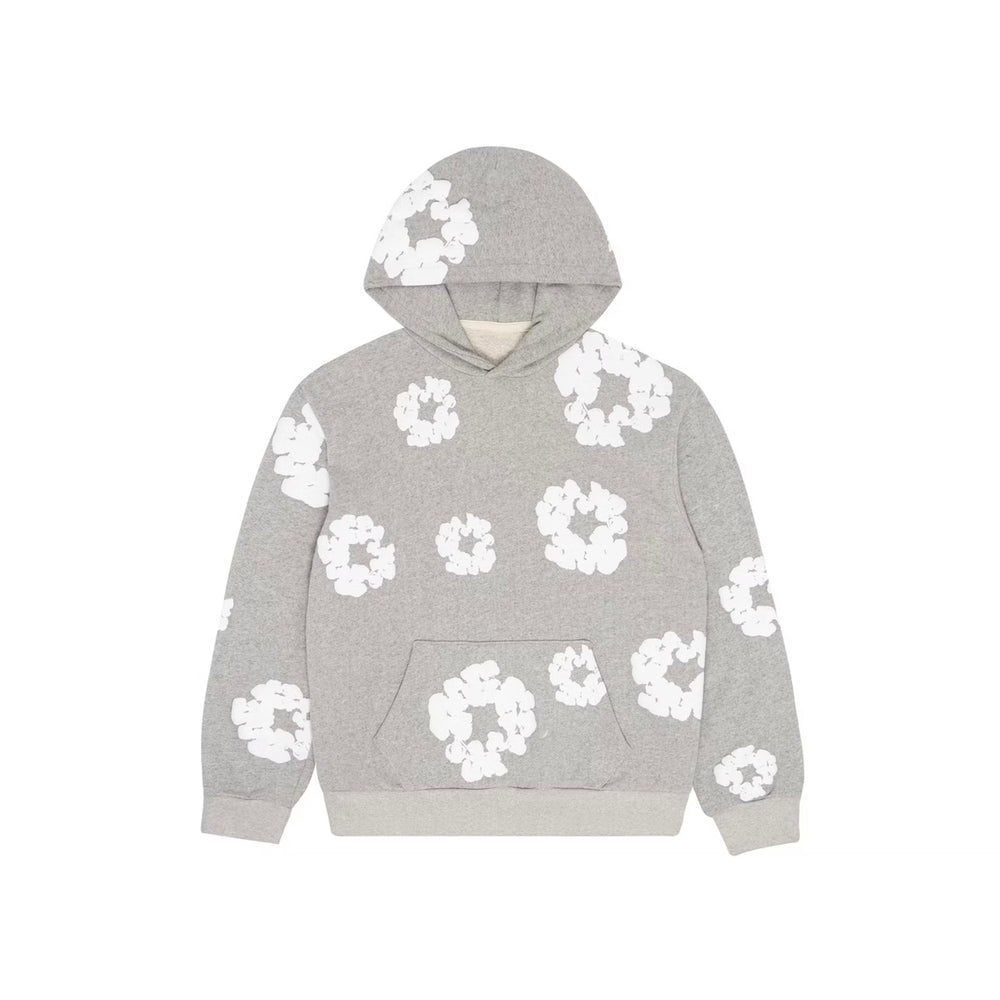 Denim Tears The Cotton Wreath Hoodie Grey