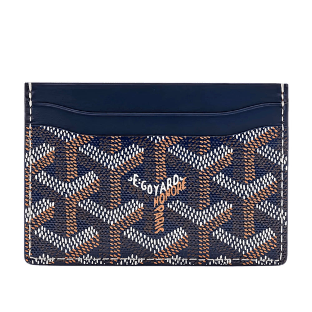 Goyard Cardholder Navy Blue