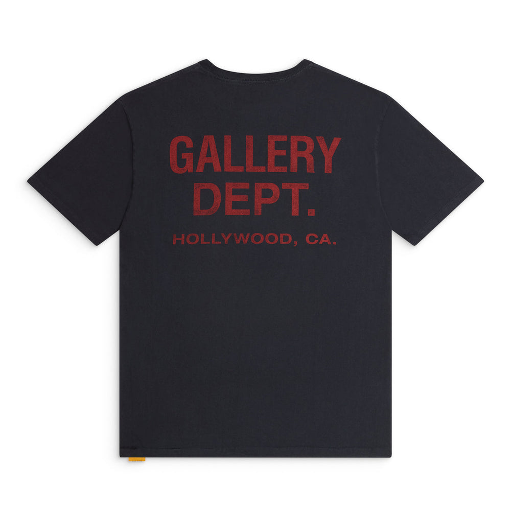 Gallery Dept. SOUVENIR TEE Black/Red