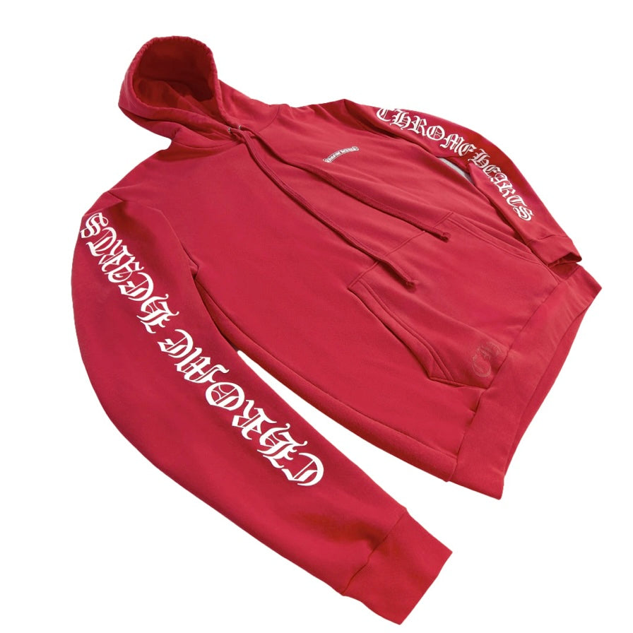 Chrome Hearts Red Hoodie