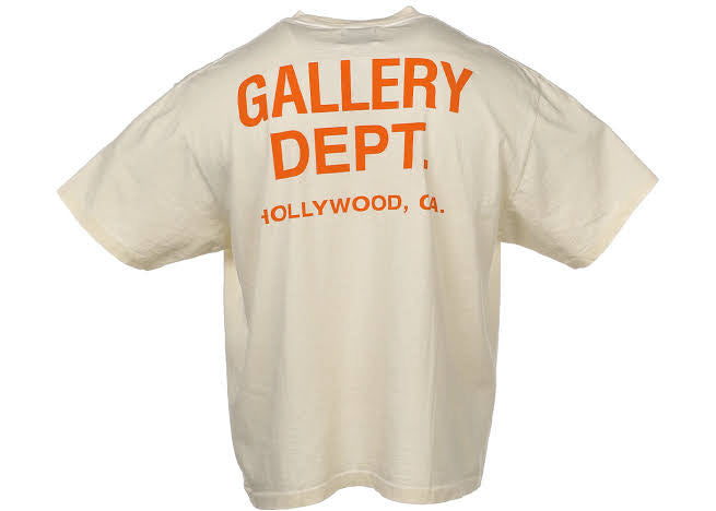 Gallery Dept. Souvenir T-Shirt
Cream/Orange