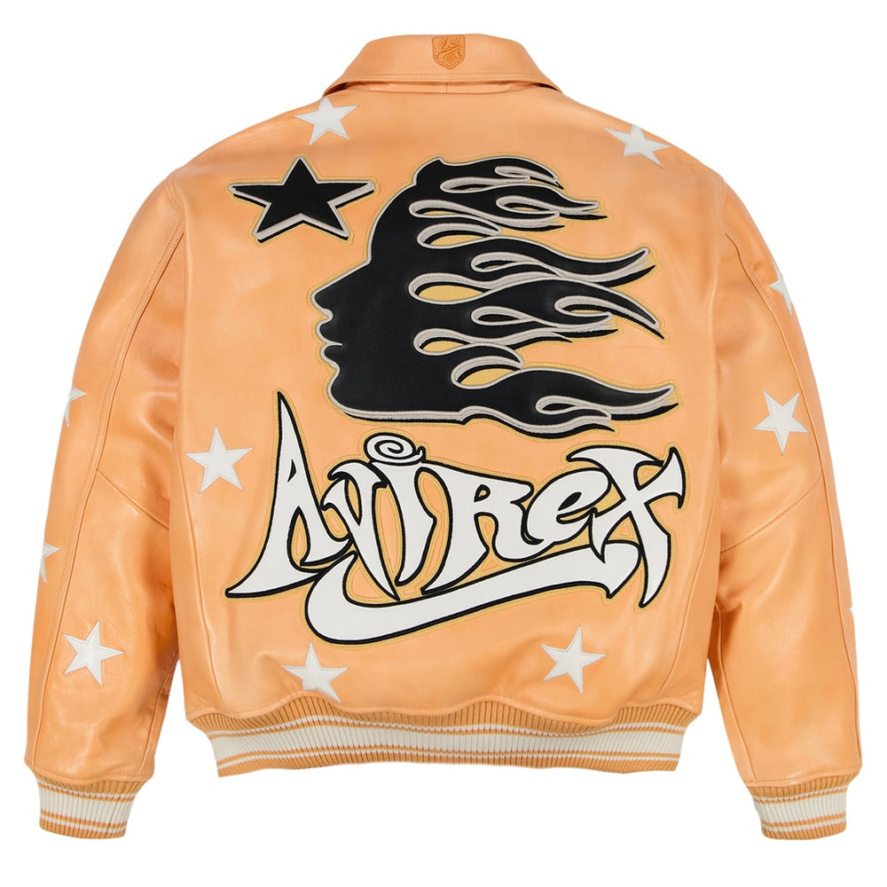 Hellstar x Avirex Jacket Orange