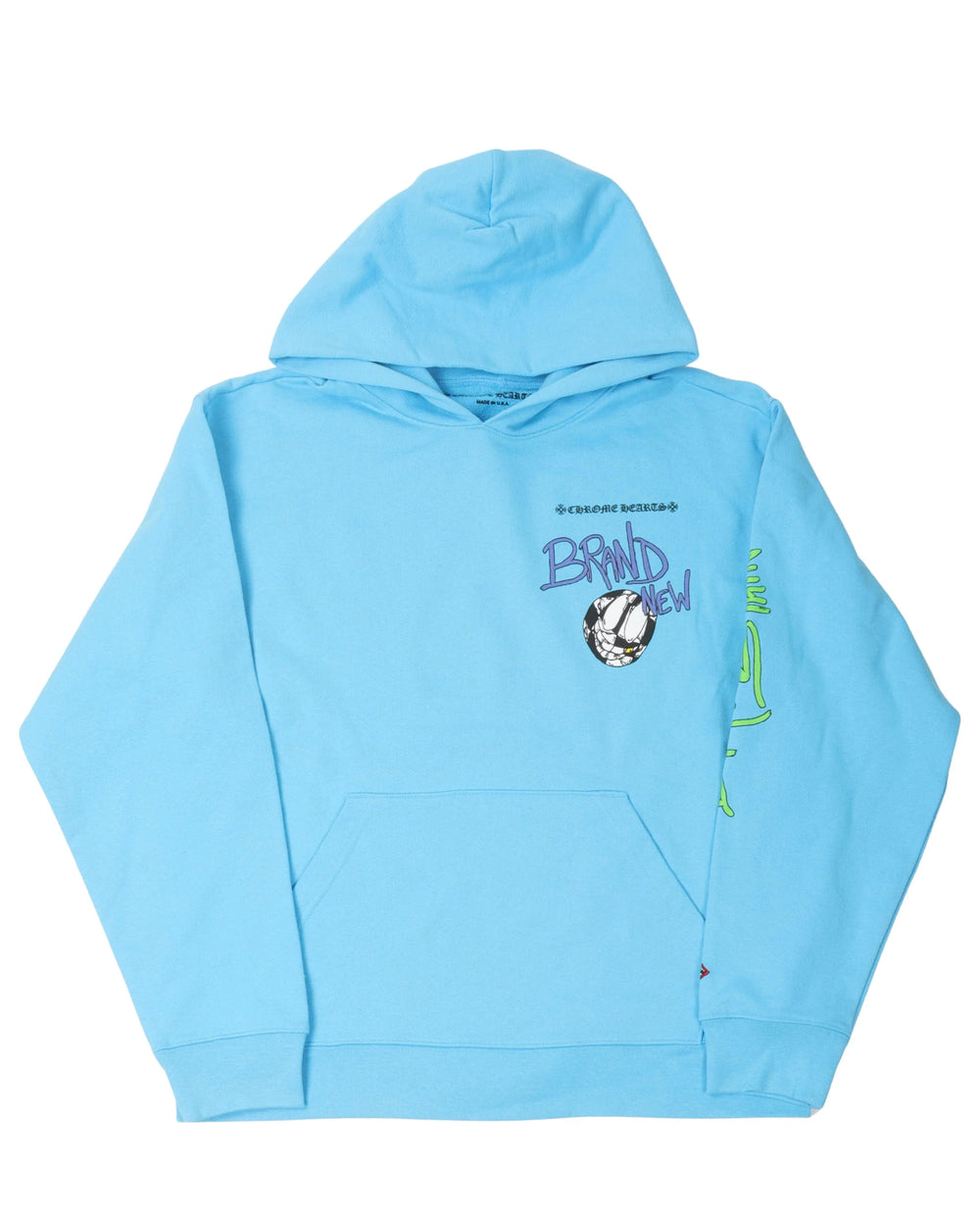 Chrome Hearts Matty Boy Brain Hoodie Blue