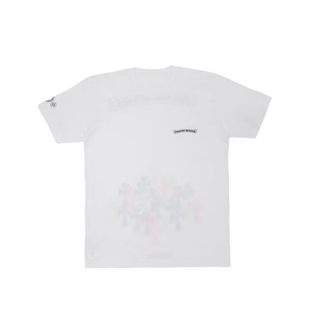 Chrome Hearts Multi Color Cross T-Shirt White