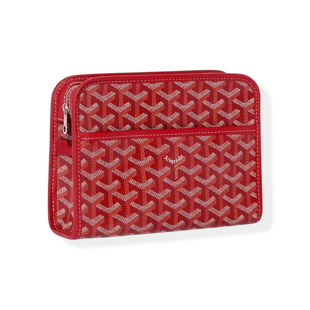 Goyard Jouvence PM Toiletry Bag Red