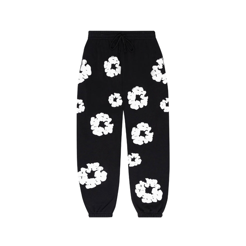 Denim Tears The Cotton Wreath Sweatpants Black