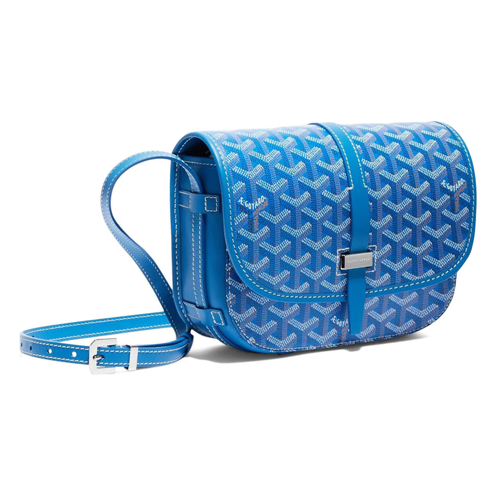 Goyard Belvedere PM Bag Sky Blue