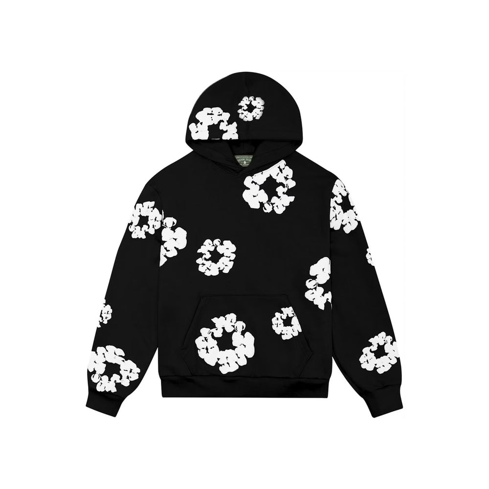 Denim Tears The Cotton Wreath Hoodie Black