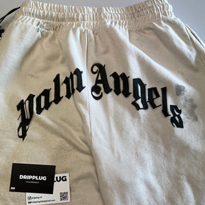 Palm Angels Palm Neon Sweat Shorts Off-White/Multi