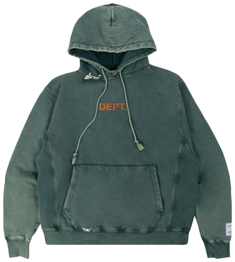 Gallery Dept. Center Logo Dept Hoodie Forest Green