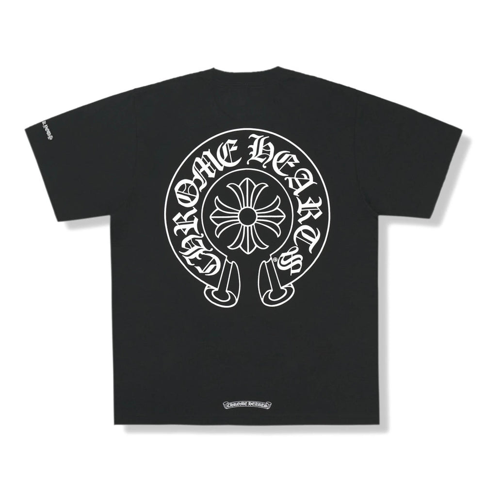 Chrome Hearts Horse Shoe Logo Pocket T-Shirt Black
