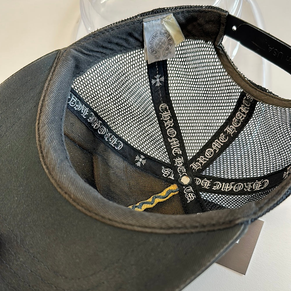 Chrome Hearts CH Hollywood Trucker Hat Noir (Used)