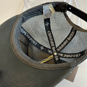 Chrome Hearts CH Hollywood Trucker Hat Black (Used)